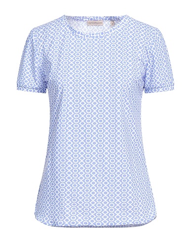 CAMICETTASNOB T-shirt Blu chiaro 86% Poliammide, 14% Elastan