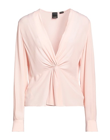 PINKO Top Light pink 70% Acetate, 30% Silk