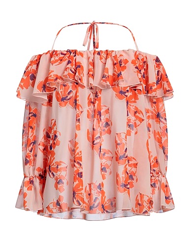 OLLA PARÉG Top Arancione 65% Poliestere, 35% Viscosa