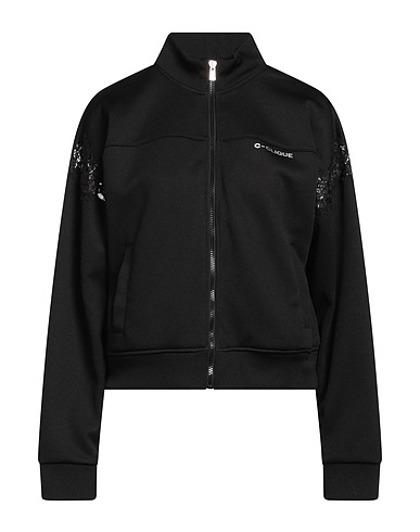 PINKO Sweatshirt Schwarz 51% Polyester, 49% Baumwolle