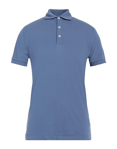 3RD · MAY Polo shirt Slate blue 100% Pima Cotton
