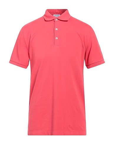 3RD · MAY Polo shirt Coral 100% Pima Cotton