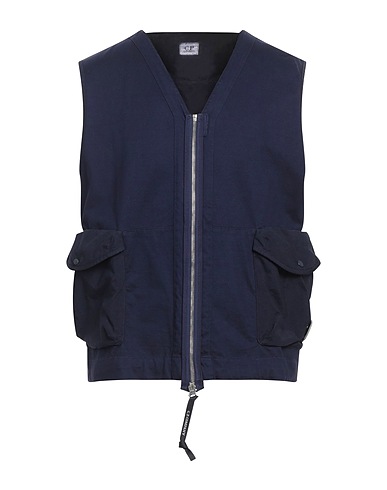 C.P. COMPANY Sweatshirt Navy blue 100% Cotton, Polyamide