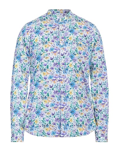 DNL Patterned shirt Purple 100% Cotton