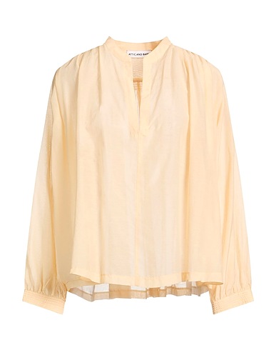 ATTIC AND BARN Top Apricot 72% Cotton, 28% Silk