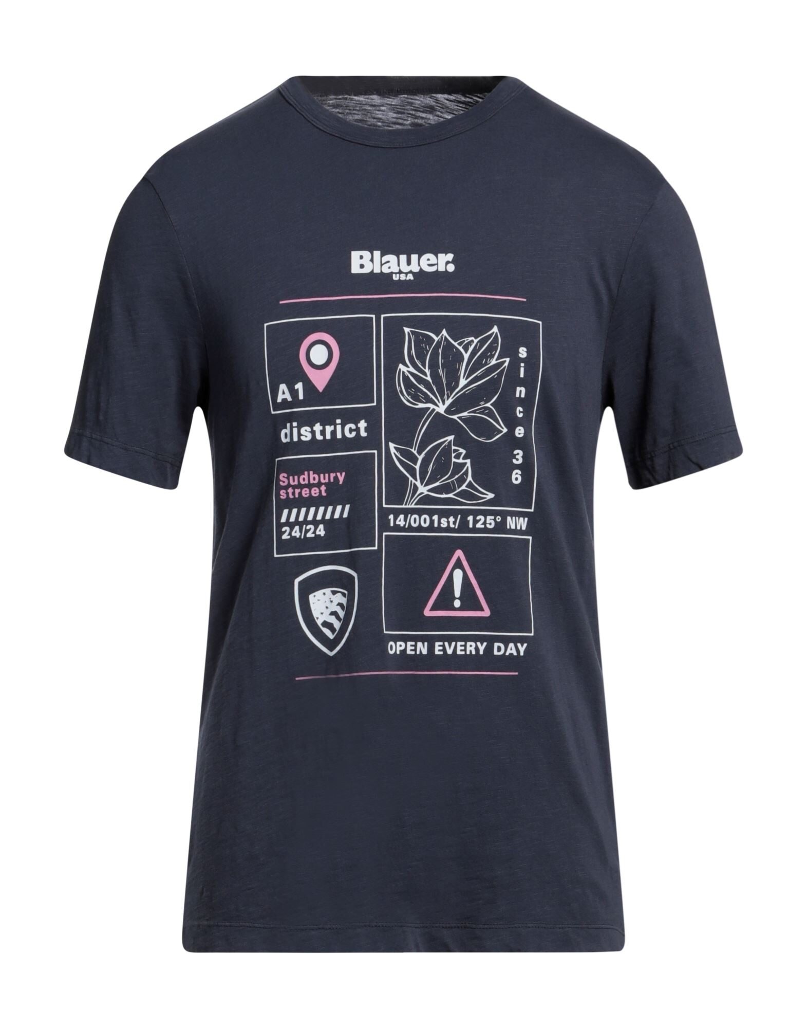 BLAUER. - T-shirts