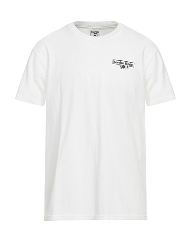 SERVICE WORKS T-shirt White 100% Cotton