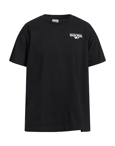 SERVICE WORKS T-shirt Nero 100% Cotone