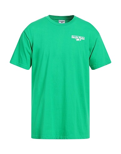 SERVICE WORKS T-shirt Verde 100% Cotone