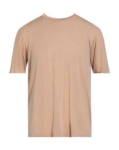 DANIELE FIESOLI T-shirt Cammello 92% Cupro, 8% Elastan