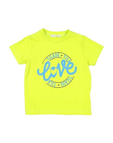 ALVIERO MARTINI 1a CLASSE T-shirt JUNIOR Verde lime 93% Cotone, 7% Elastan