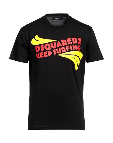 DSQUARED2 Ｔシャツ ブラック コットン 100%