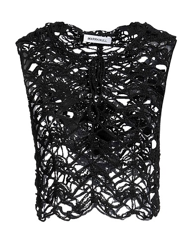 MARRKNULL Top Black 84% Cotton, 16% Nylon