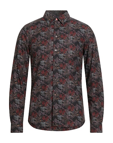 PS PAUL SMITH Patterned shirt Charcoal 100% Cotton