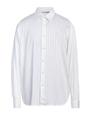 ACNE STUDIOS Camicia a righe Avorio 100% Lyocell