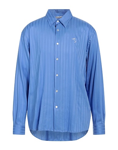 ACNE STUDIOS Gestreiftes Hemd Hellblau 100% Lyocell