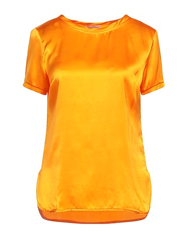 CAMICETTASNOB Top Naranja 96% Viscosa, 4% Elastán