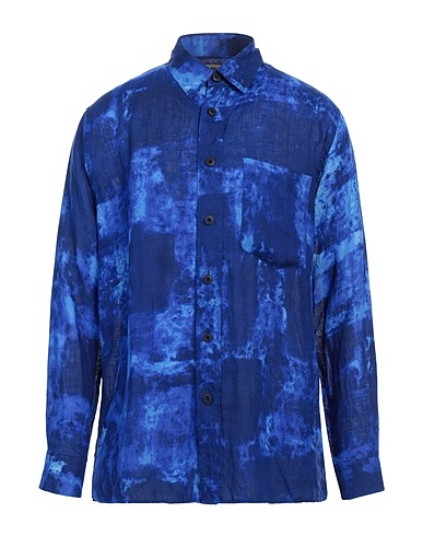 DESTIN Linen shirt BLU 100% Linen