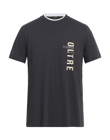 PESERICO T-shirt Charcoal 100% Cotton