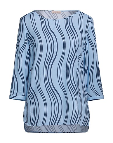 CAMICETTASNOB Top Sky blue 100% Viscose