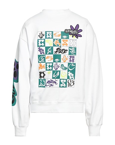 GCDS Sweatshirt White 100% Cotton