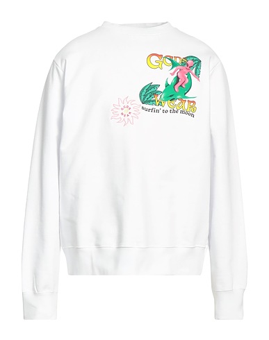 GCDS Sweatshirt White 100% Cotton