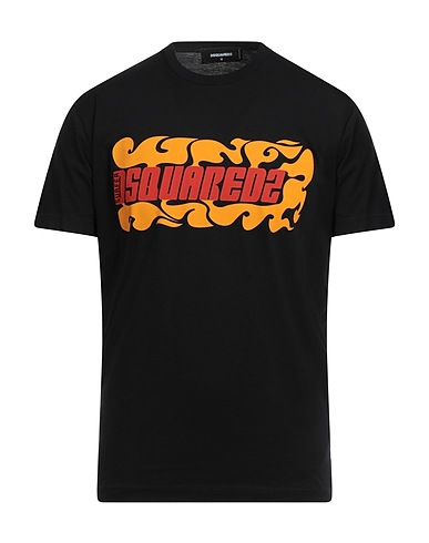 DSQUARED2 T-shirt Nero 100% Cotone