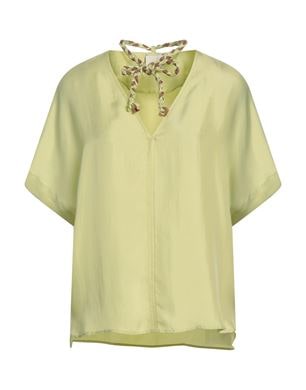 ALYSI シルクトップス ライトグリーン レディース 21,700円