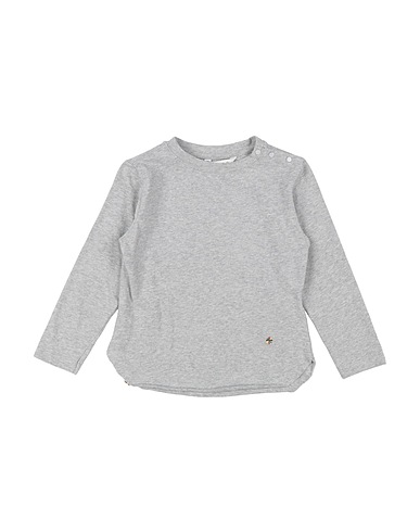 MANUEL RITZ T-shirt Grey 92% Cotton, 8% Elastane