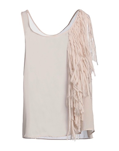 ALYSI Silk top Beige 100% Silk