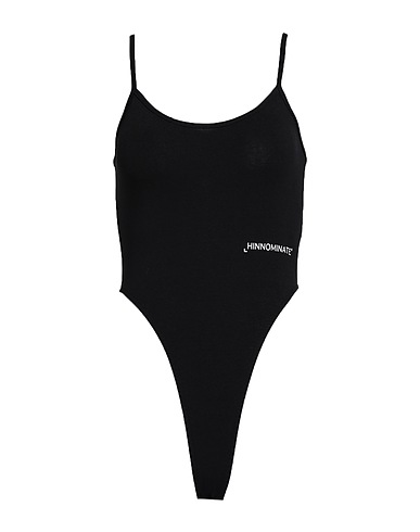 HINNOMINATE TOPWEAR Black 92% Cotton, 8% Elastane