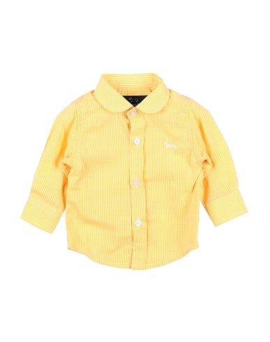 HARMONT & BLAINE Patterned shirt Yellow 100% Cotton