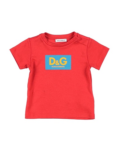 DOLCE&GABBANA T-Shirt Rot 50% Baumwolle, 50% Modal