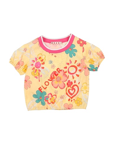 MARNI T-shirt Yellow 100% Cotton