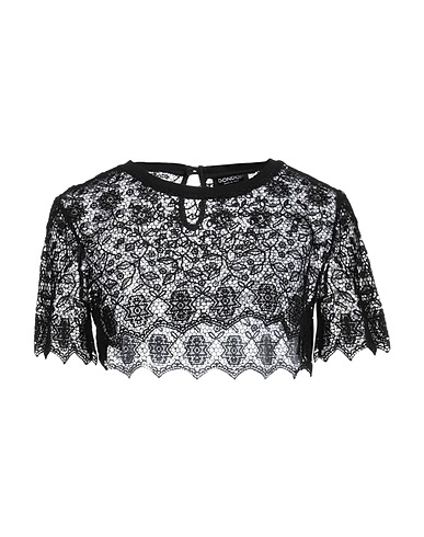DONDUP Top Nero 80% Viscosa, 20% Poliestere