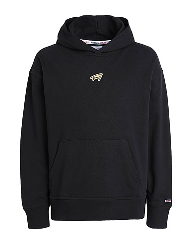 TOMMY JEANS Felpa Nero 87% Cotone, 13% Poliestere