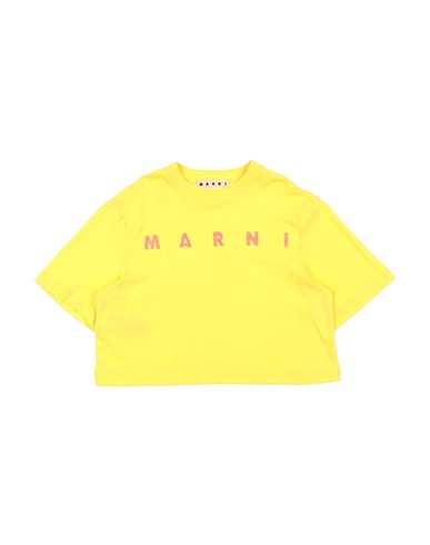 MARNI T-shirt Yellow 100% Cotton, Viscose, Polyester