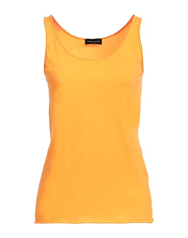 ROBERTO COLLINA Vest Orange 100% Cotton