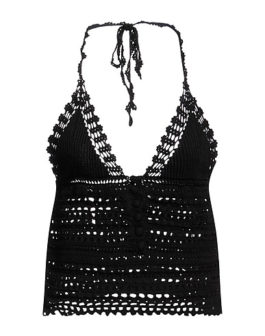 ISABEL MARANT Top Black 100% Cotton
