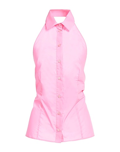 MSGM Solid color shirts & blouses Pink 100% Cotton