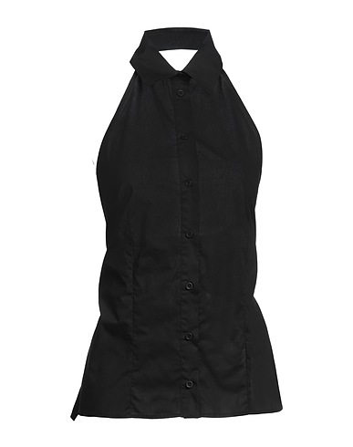 MSGM Solid colour shirts & blouses Black 100% Cotton