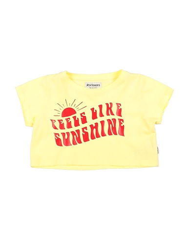 ROŸ ROGER'S T-shirt Yellow 100% Cotton