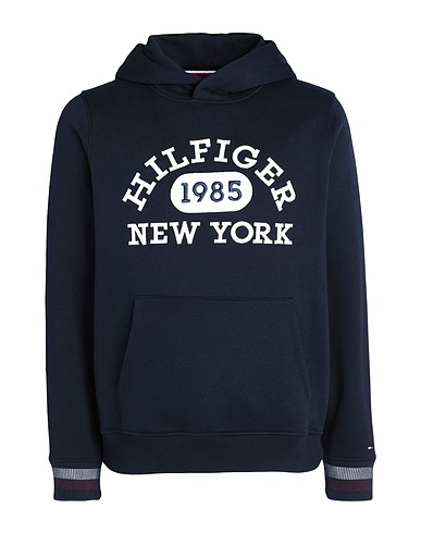 TOMMY HILFIGER Hoodie Nachtblau 63% Baumwolle, 37% Polyester