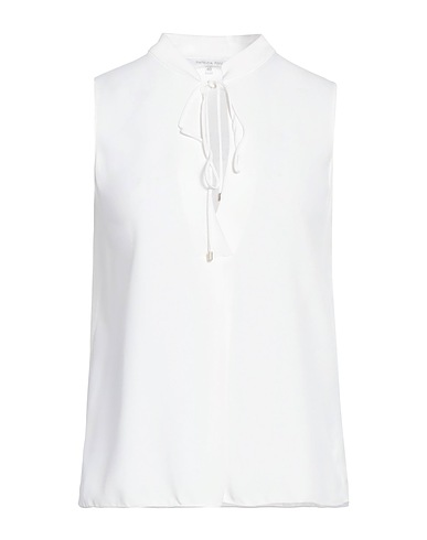 PATRIZIA PEPE Top Blanc 100% Viscose