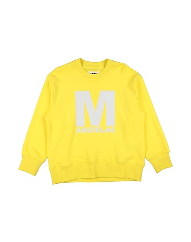MM6 MAISON MARGIELA Felpa Giallo 100% Cotone