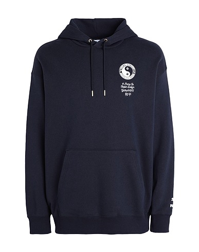 PUMA X STAPLE Hooded track jacket  PUMA X STAPLE Hoodie TR
 Navy blue 96% Cotton, 4% Elastane