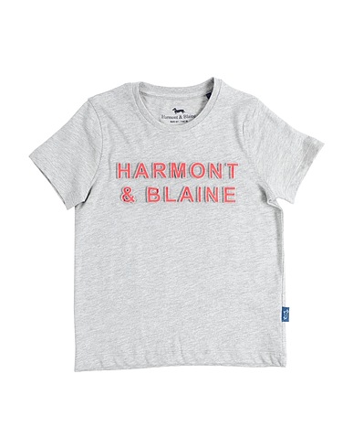 HARMONT & BLAINE T-shirt Grey 93% Cotton, 7% Elastane