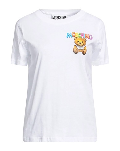 MOSCHINO Basic T-Shirt White 100% Organic cotton
