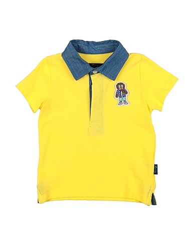 HARMONT & BLAINE Polo shirt Yellow 100% Cotton