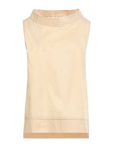 ALPHA STUDIO Top Beige 98% Cotone, 2% Elastan